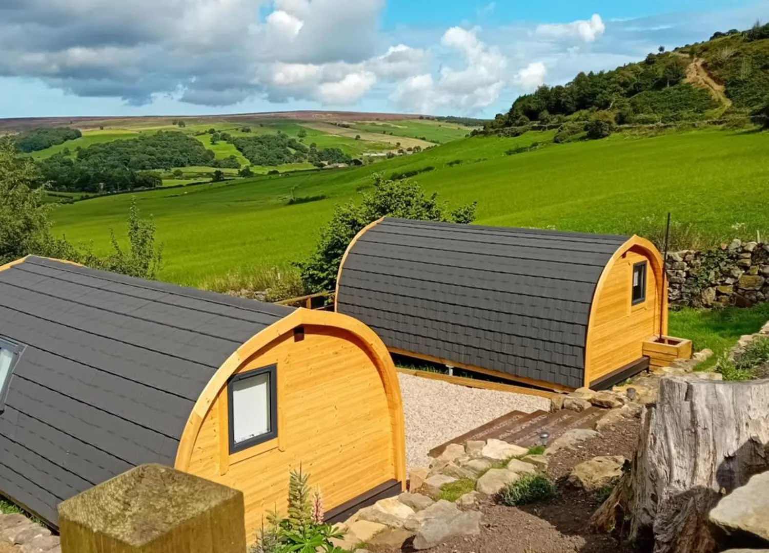 Hotel Coombs Glamping Pods Danby Kemp